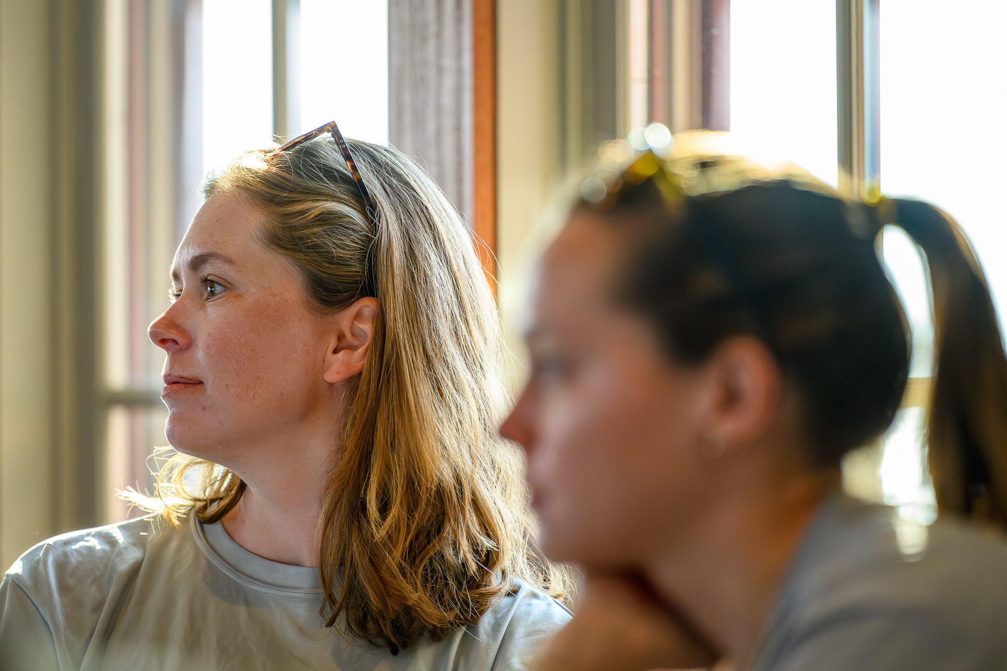 Close racing between competitors